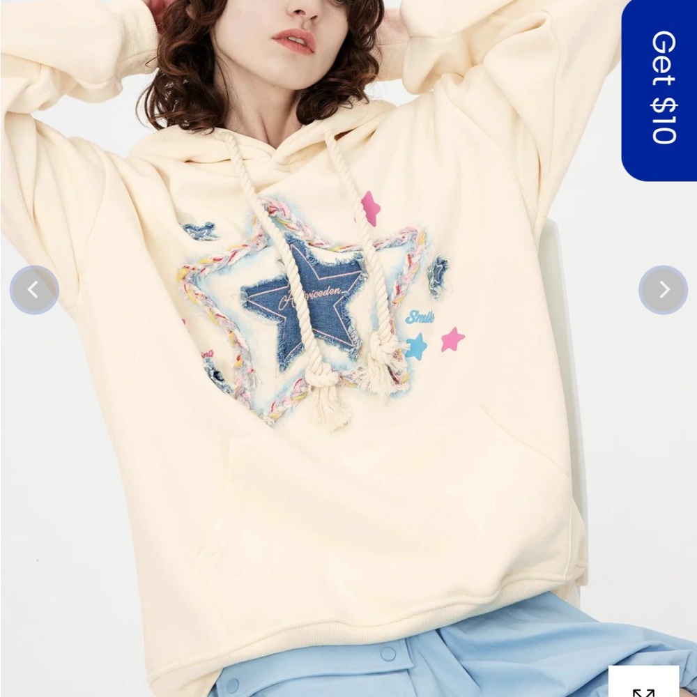 Elfric Eden Embroidery Eden Star Hoodie